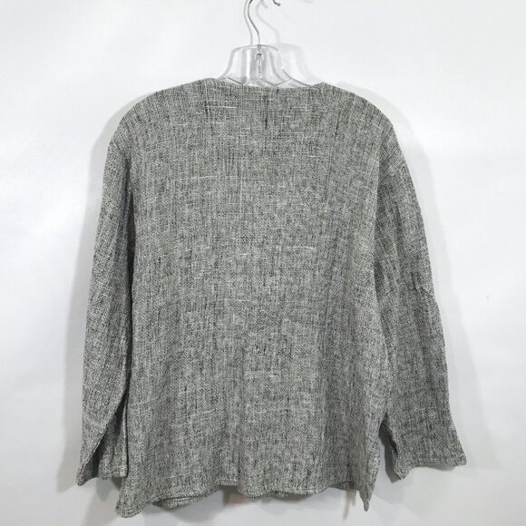 Vintage Wide Leg Trouser Pants and Belted Jacket Black White Women M, SANGAM - Picture 13 of 16